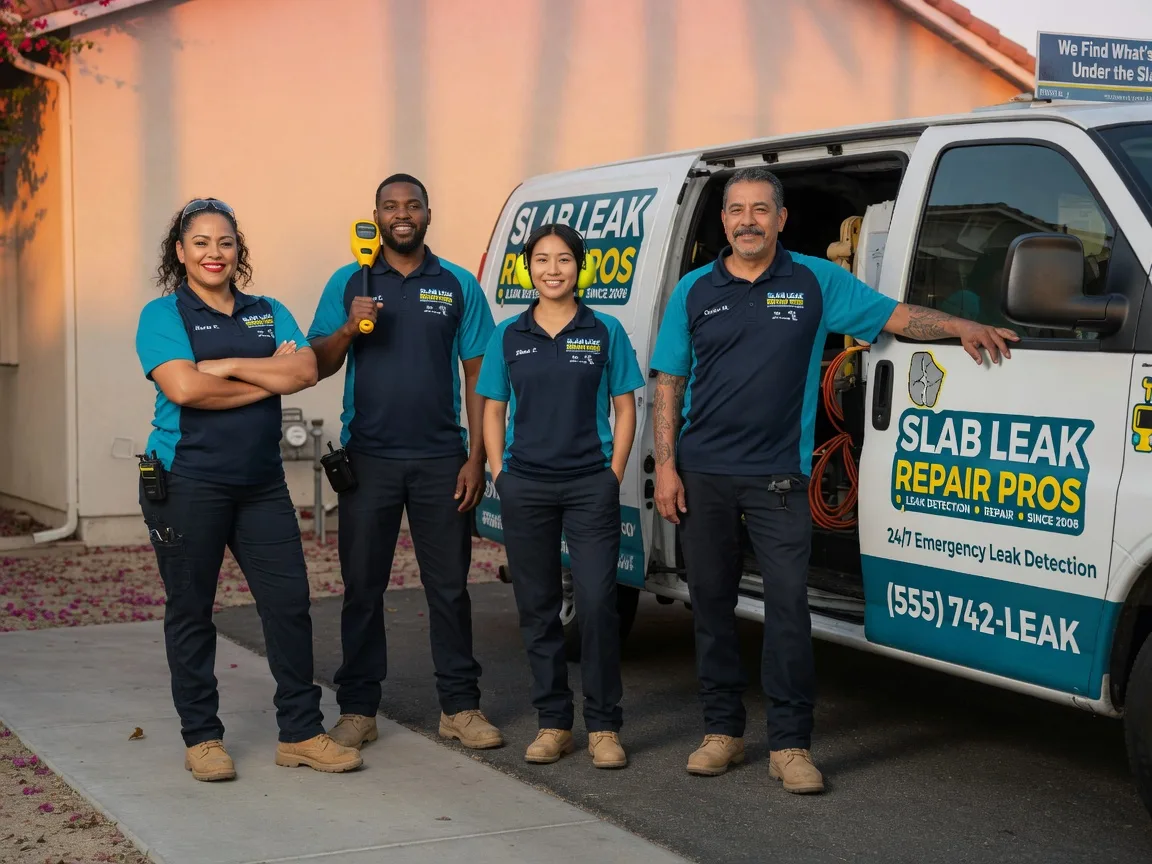 Slab Leak Repair company in Hartshorne, OK